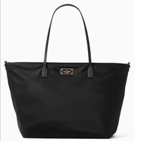 Kate Spade Nylon and saffiano leather tote - Picture 1 of 6